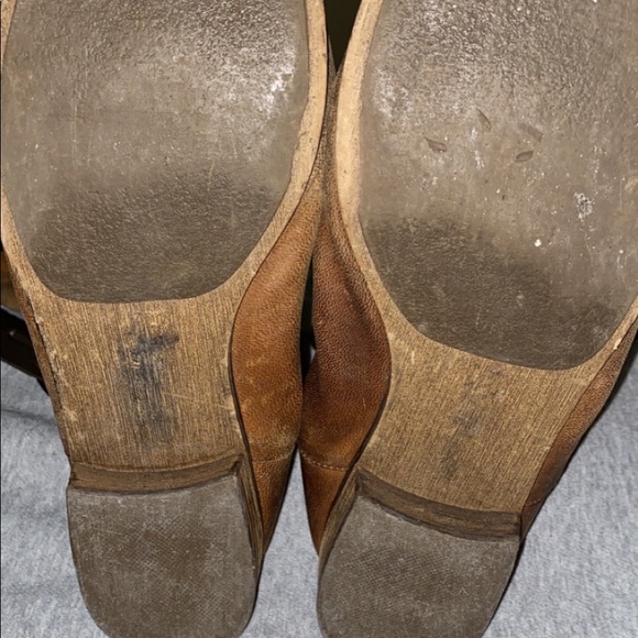 STEVE MADDEN brown leather boots! SIZE 10. - Picture 4 of 6